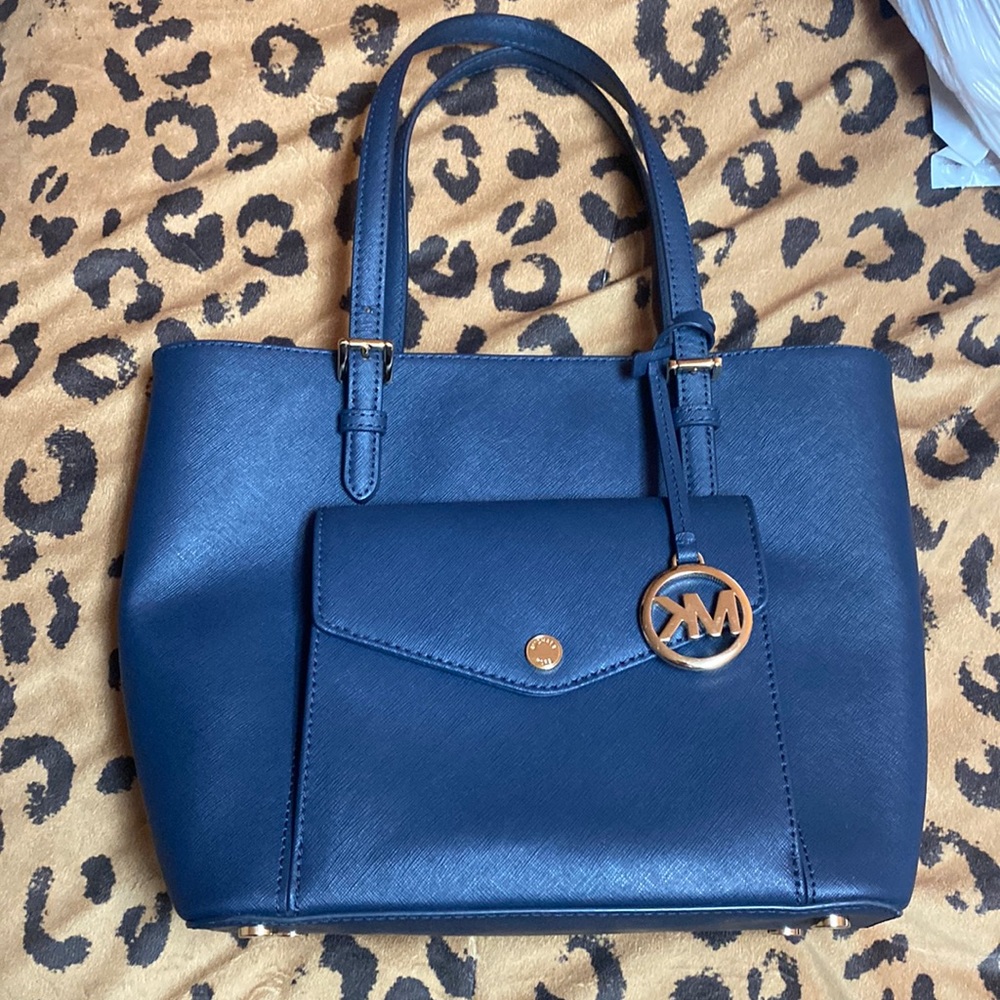Brand new MK purse navy blue